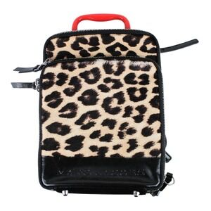 Vintage Marc Jacobs Leopard Calf Leather Hair The Retro Backpack Mini Bag